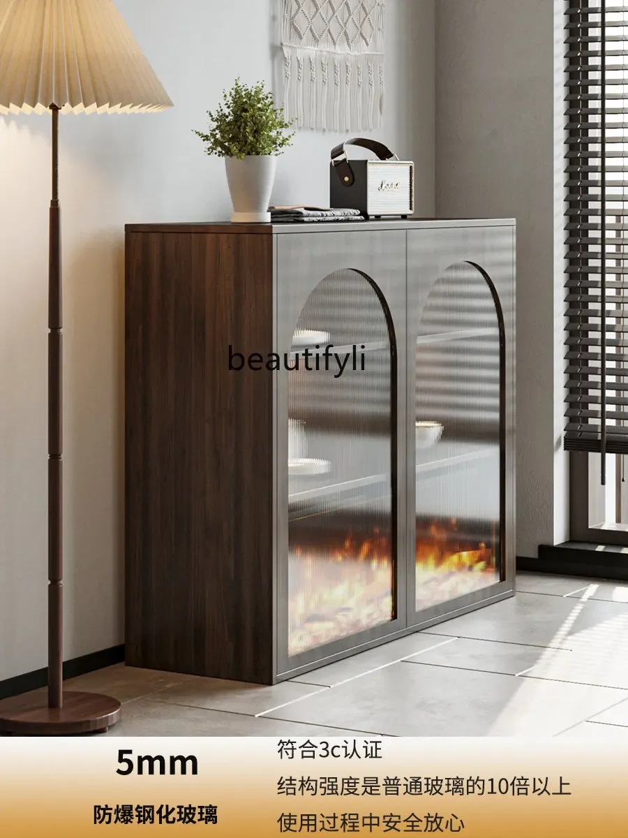 Винтажный камин Curio шкаф