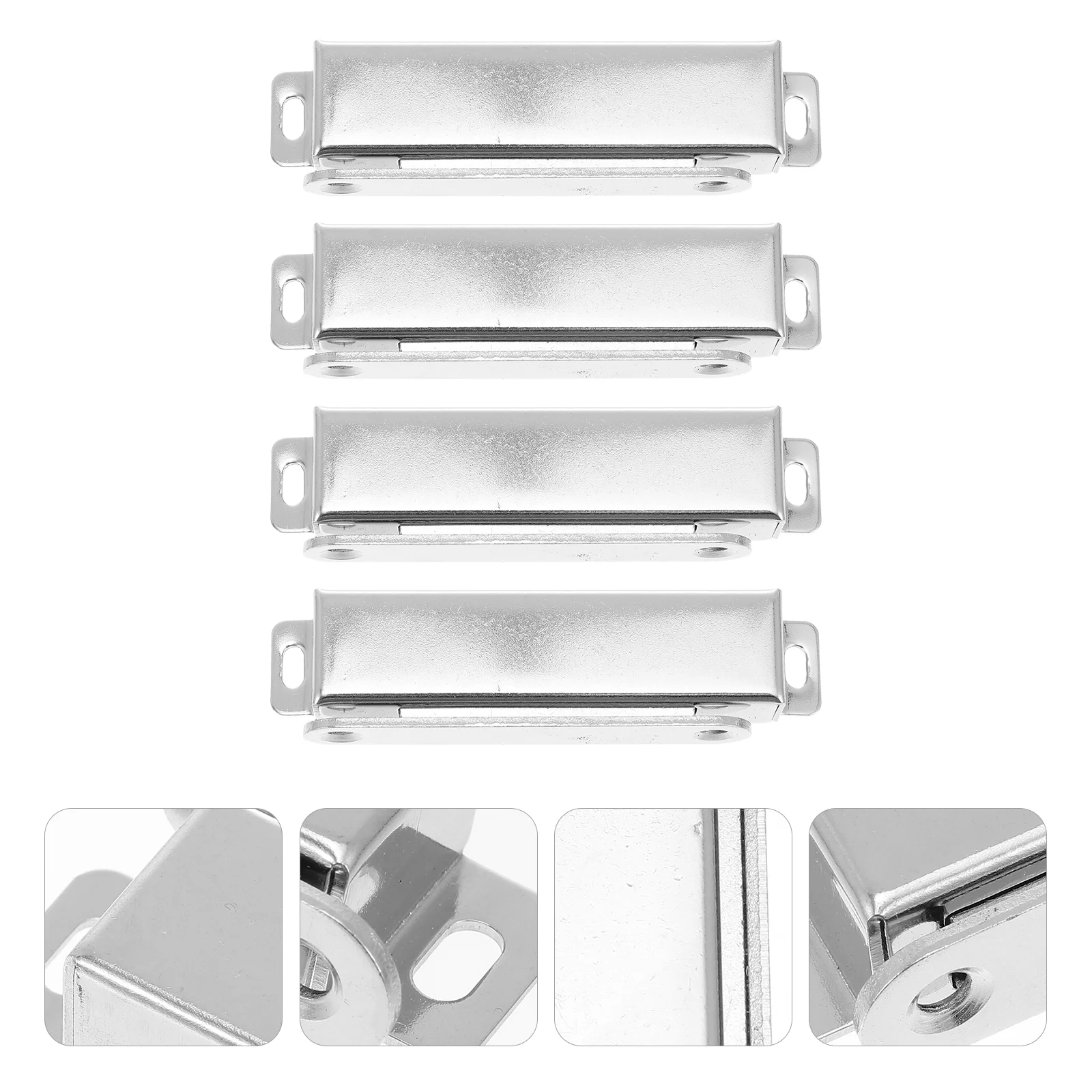 

4 PCS Drawer Magnets Locks Kitchen Cupboard Closer Magnet Cabinet Latches Heavy Duty Catch for Kitchen