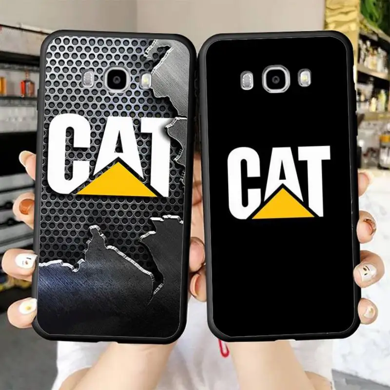 

Caterpillar logo Phone Case for Samsung J 2 3 4 5 6 7 8 prime plus 2018 2017 2016 core