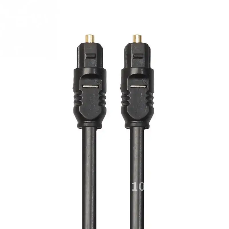 Позолоченный кабель высококачественный цифровой оптический аудиокабель Toslink 1 М