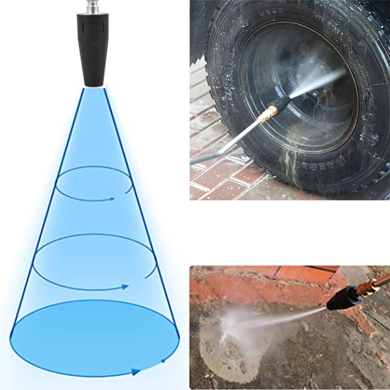 Универсальная насадка для автомойки Вращающаяся Blaster Turbo Jet разъем 2600 PSI водяной