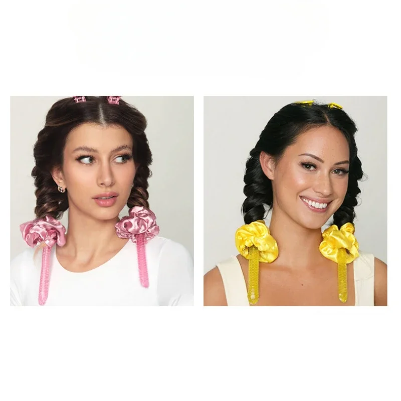 Волшебный гельCurler для волос с гелевыми бусинами повязка на голову без сердца