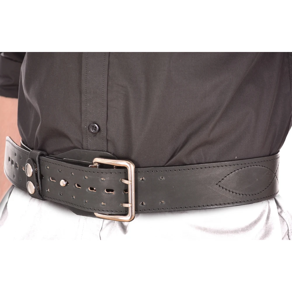 Ремень поясной для брюк и джинсов 50 мм быстрорастегивающийся натуральная кожа