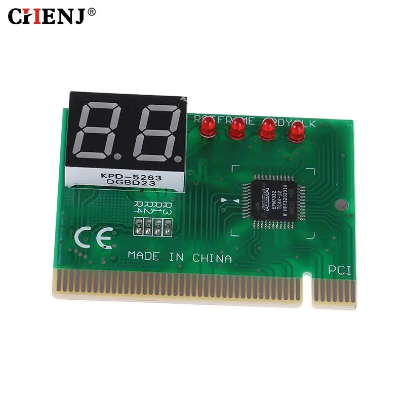 1PC 2 Digit PCI Post Card LCD Display PC Analyzer Diagnostic Card Motherboard Tester Computer Analysis Networking Tools