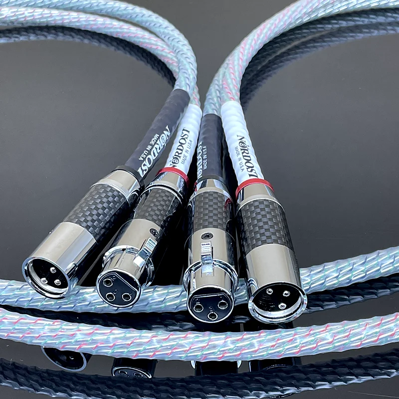 8-ядерный усилитель Nordost Valhalla 7N, HiFi аудио усилитель с медным покрытием из стерлингового серебра, штекер-гнездо, XLR аудио линия, линия балансировки