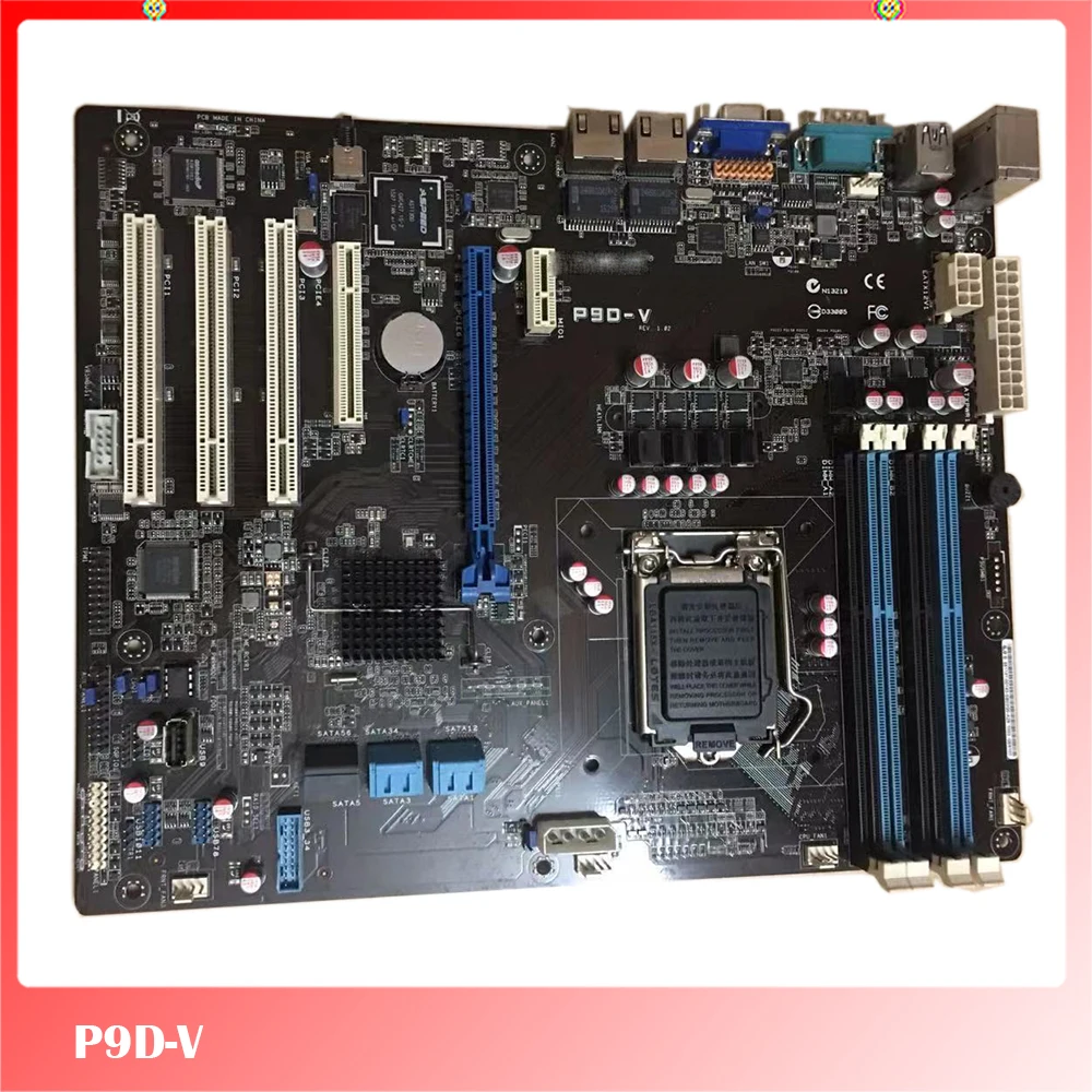 

Оригинальная Серверная материнская плата для Asus P9D-V 1150 C224 хорошего качества