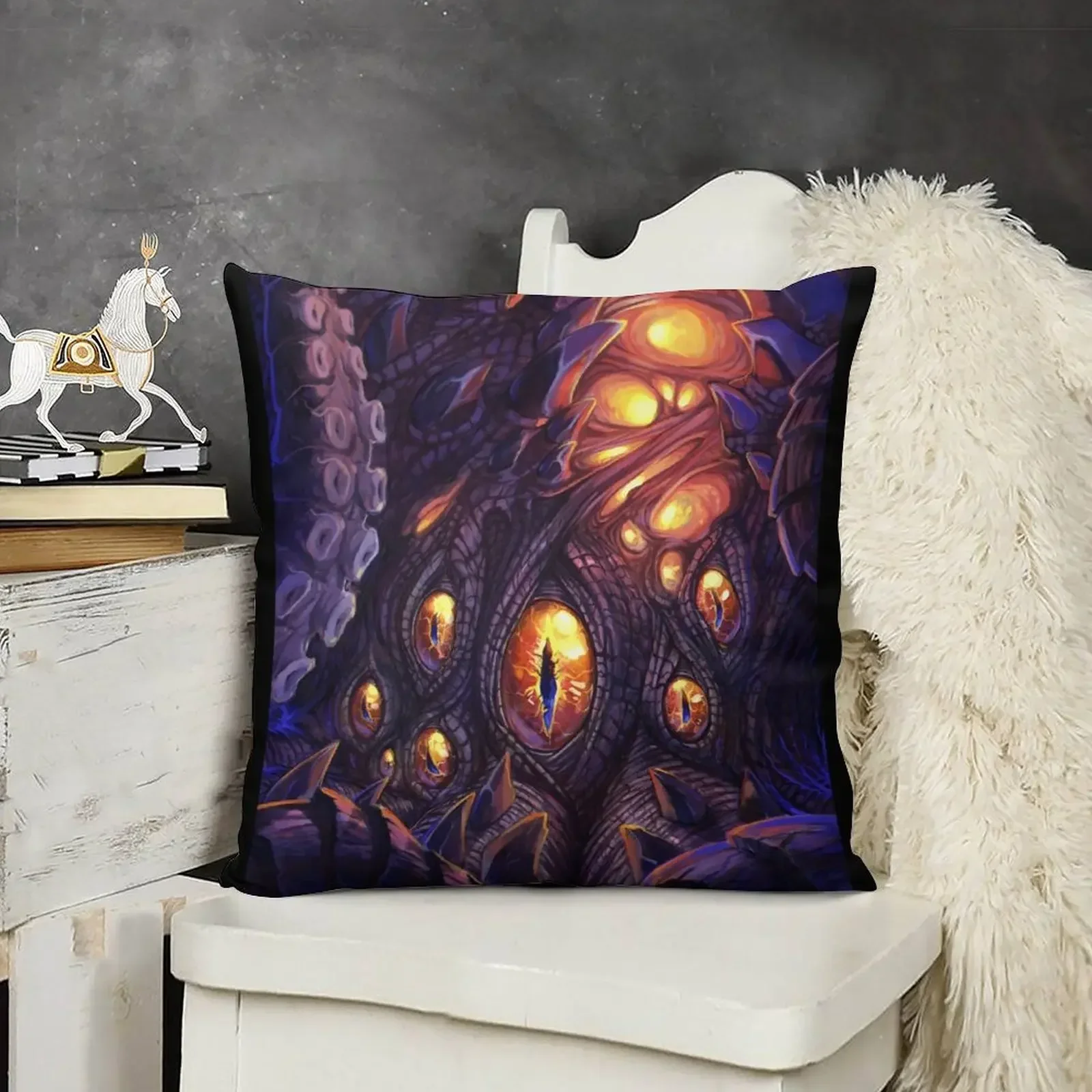 N'zoth декоративная подушка наволочка роскошная для дивана в стиле аниме