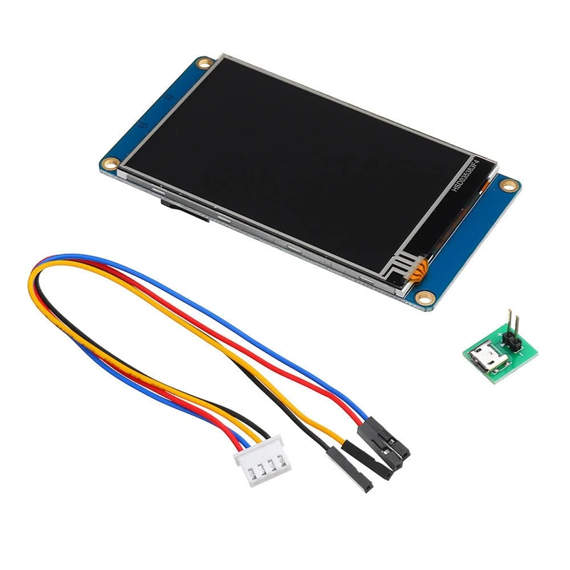 

NX4832T035 HMI TFT LCD Serial Press Display Module 3.5Inch Resistive Press Screen For Raspberry Pi 3 Arduino Kit