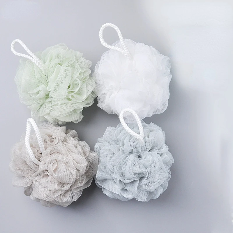 

Soft Mesh Bath Bathroom Foam Skin Cleansing Tools Bathroom Accessories