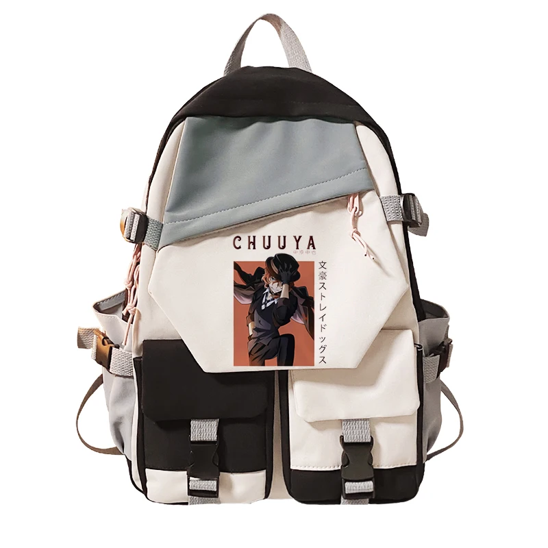 

Fashion Bungou Stray Dogs Chuuya Nakahara Girls Backpacks School Bagpacks Casual Schoolbags Girl Female Book Bags Students Bagpa