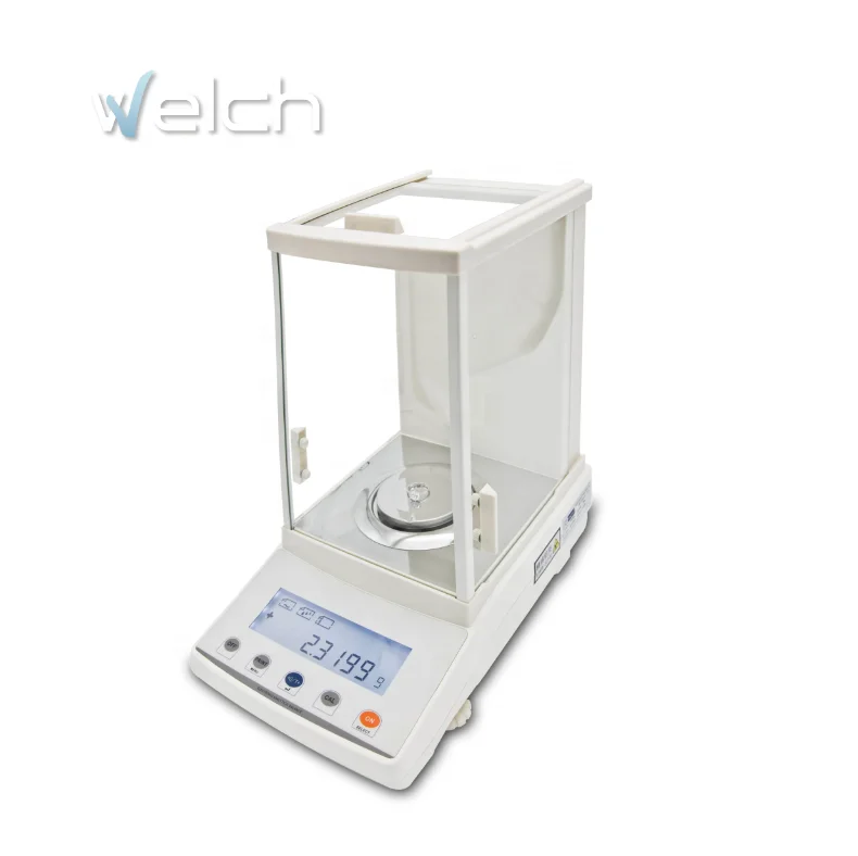 

Electronic Balance 100g 120g 200g 220g 0.1mg 0.0001g External Calibration Weighing Scales Lab Use Jewelry Weight
