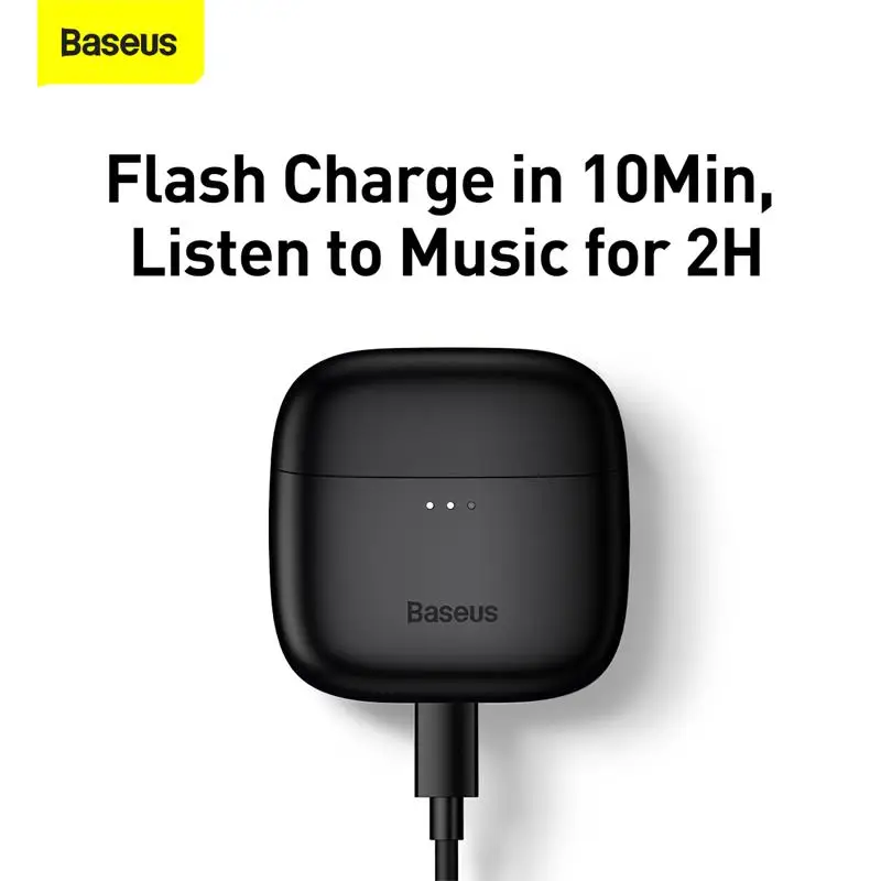Baseus True беспроводные Bluetooth наушники TWS 5 0 стерео HD говорящие Auriculares для iPhone 12 13 pro Huawei