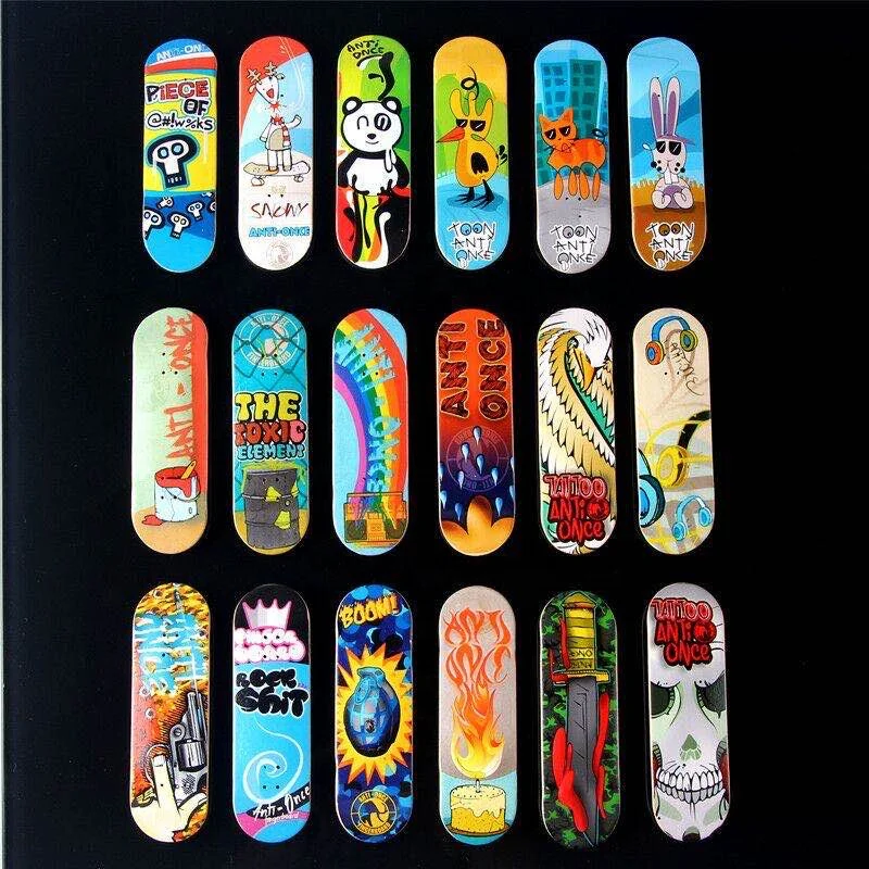 

OEM 100*30mm 5 Ply Wooden Maple Fingerboard Deck 32mm Finger Skateboard Deck