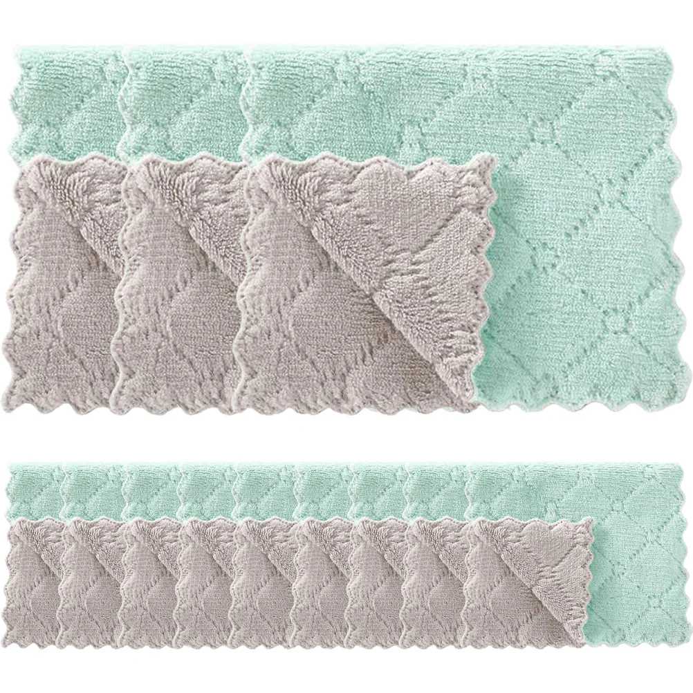 

Dish Cloths Cleaning Wash Towels Scrub Dishwashing Spongekitchen Absorbent Pad Cutlery Cookware Scrubbing Brushes Plate