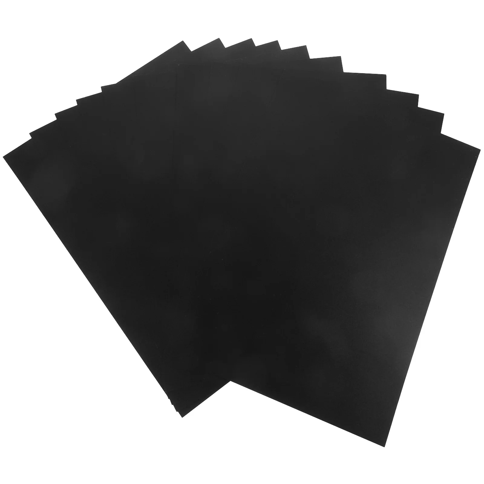 

10 Pcs Home Decor Plastic Sheeting Crafts Making Supplies Panels Material White