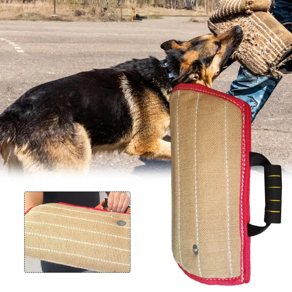 

Pet Training Tug Soft Cotton Interactive Dog Training Bite Pillow Biting Sleeve for Home