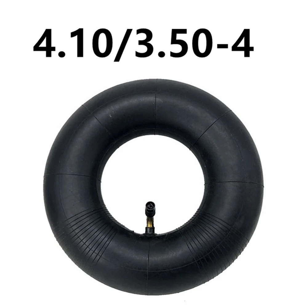 

10 Inch 4.10/3.50-4 Bent Valve Tire Trolley Mobility Scooter Kart 260X85 Inner Tube Wearproof Thicker Tyre Scooter Accessories