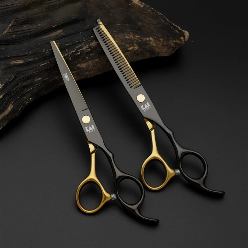 

Sdotter Japan Original Plating Hair Cutting Scissors Thinning Professional Barber Scissor Stainless Steel Salon Hairdressing She