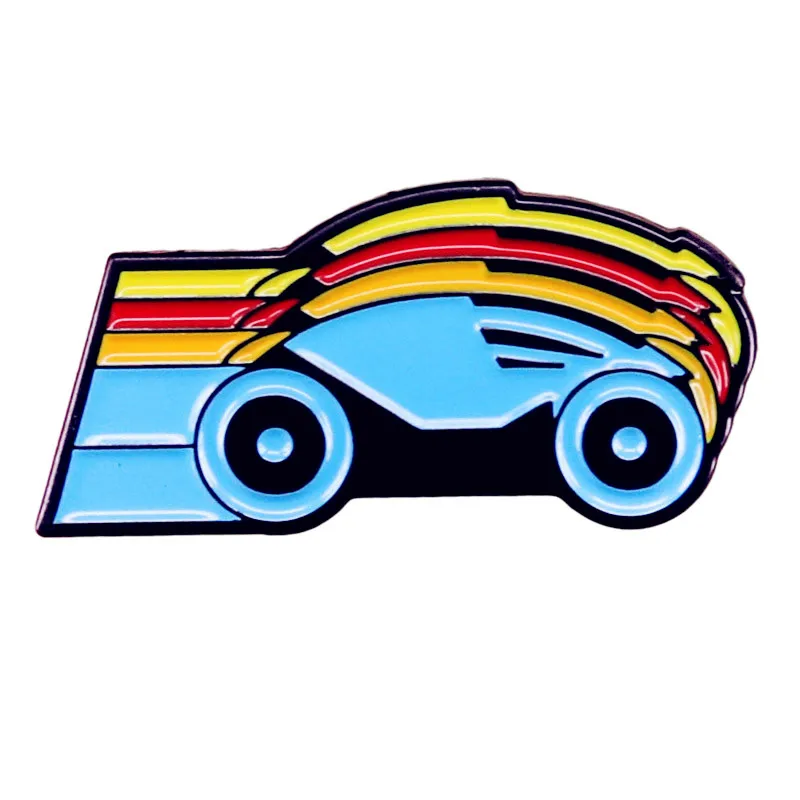 

Cartoon Anime Tron Light Cycles Enamel Brooch Pin Brooches Lapel Pins Badge Denim Jacket Jewelry Accessories