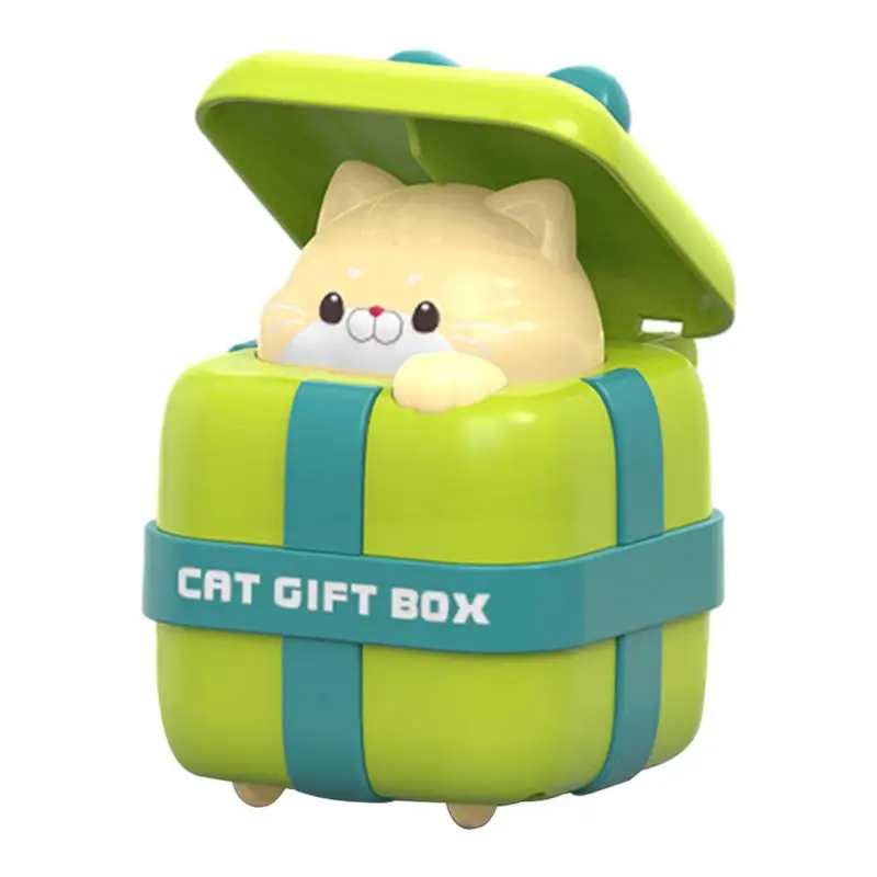 

Wind Up Toy Cars Cartoon Cat Friction Powered Cars Unique Lovely Vivid Friction Powered Press & Go Toy Car For Easter Basket