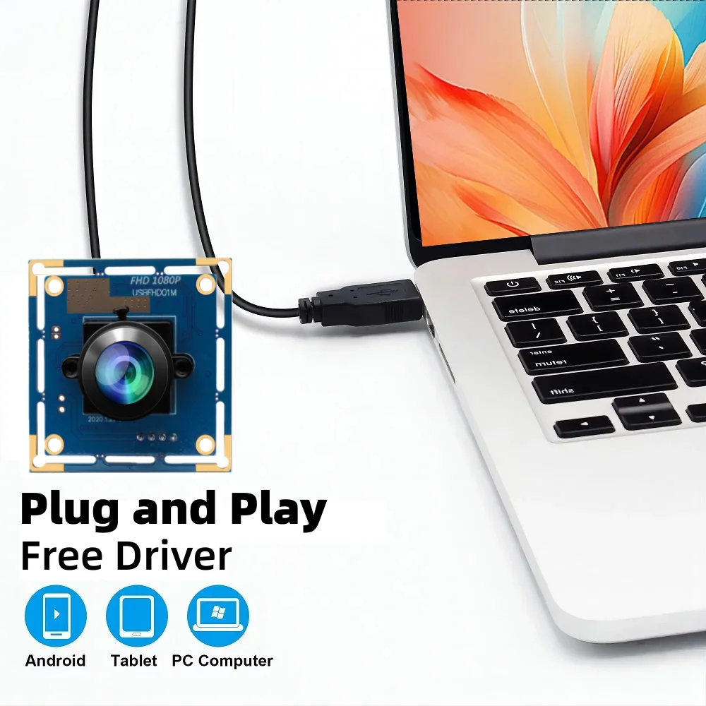 Фото ELP 180-градусный широкоугольный USB-модуль камеры «рыбий глаз» 1080P Full HD USB-камера 60 кадров в секунду при 720 P 100 кадров в секунду при 480 P для прямой трансляции №5