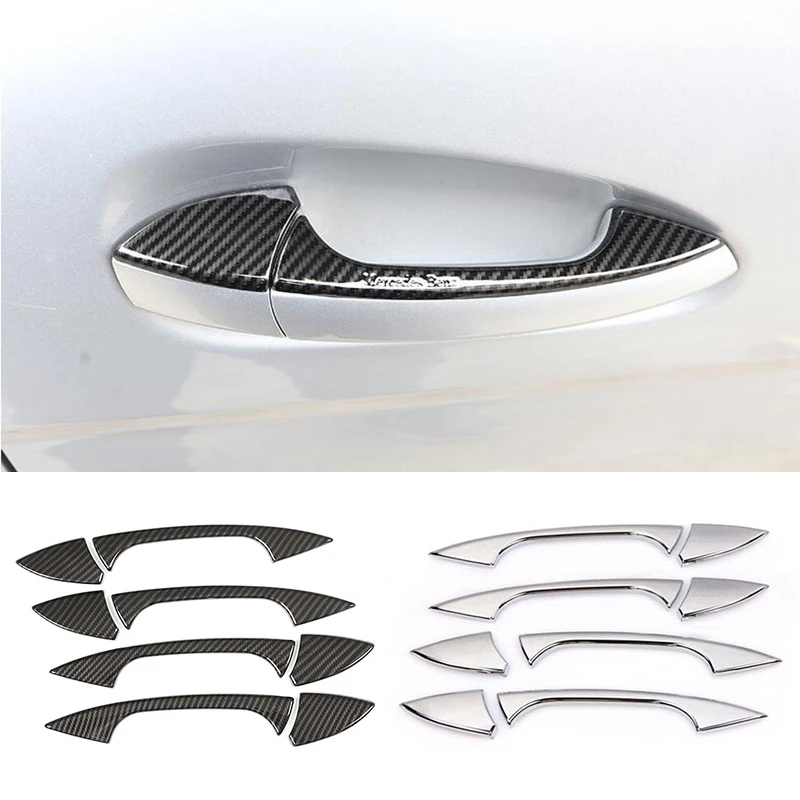 

For Mercedes-Benz A B C E ML GL GLK GLS GLA Class Auto Exterior Door Handle Cover Trim Car Interior Accessories