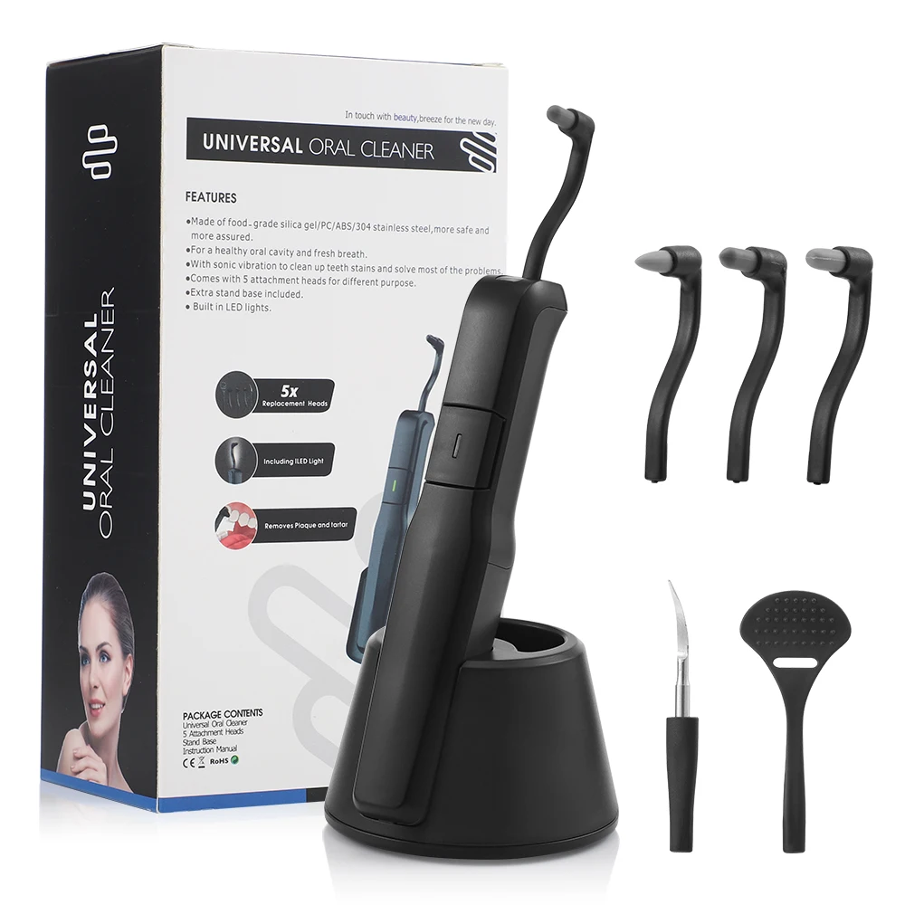 

Sonic Dental Tartar Scraper Eliminator Scaler for Teeth Dental Whitening Cleaning Stone Removal Tartarro Cleaner Plaque Remover
