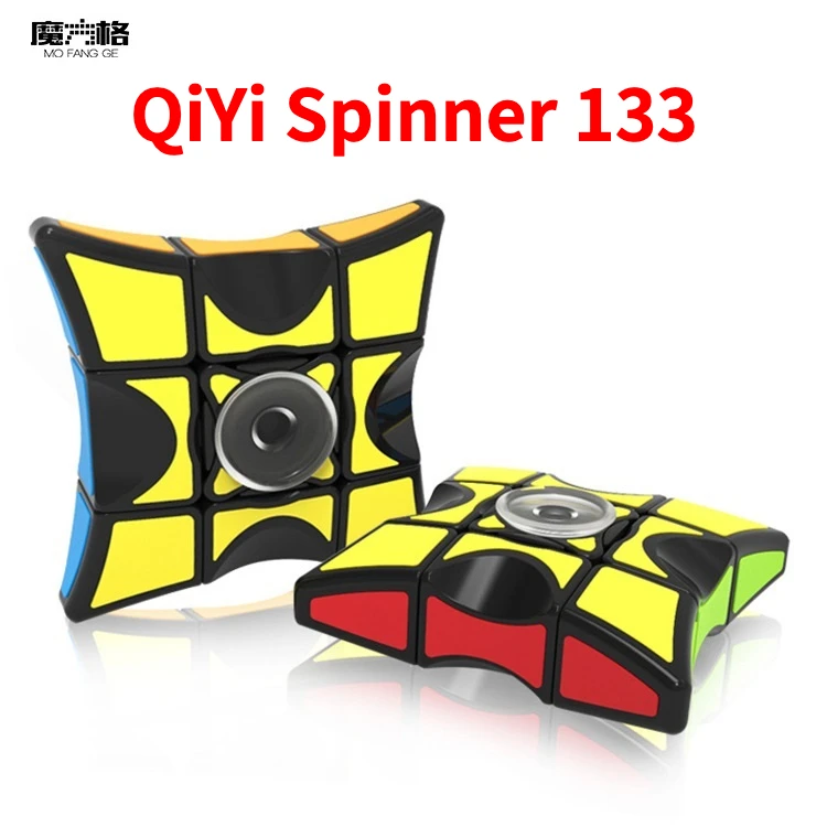 

[Funcube] QiYi Спиннер 133 Qiyi Mofangge 133 волшебный куб ветряная мельница Спиннер 1x3x3 на палец рука кубик-Спиннер гироскоп на палец Поворотная игрушка