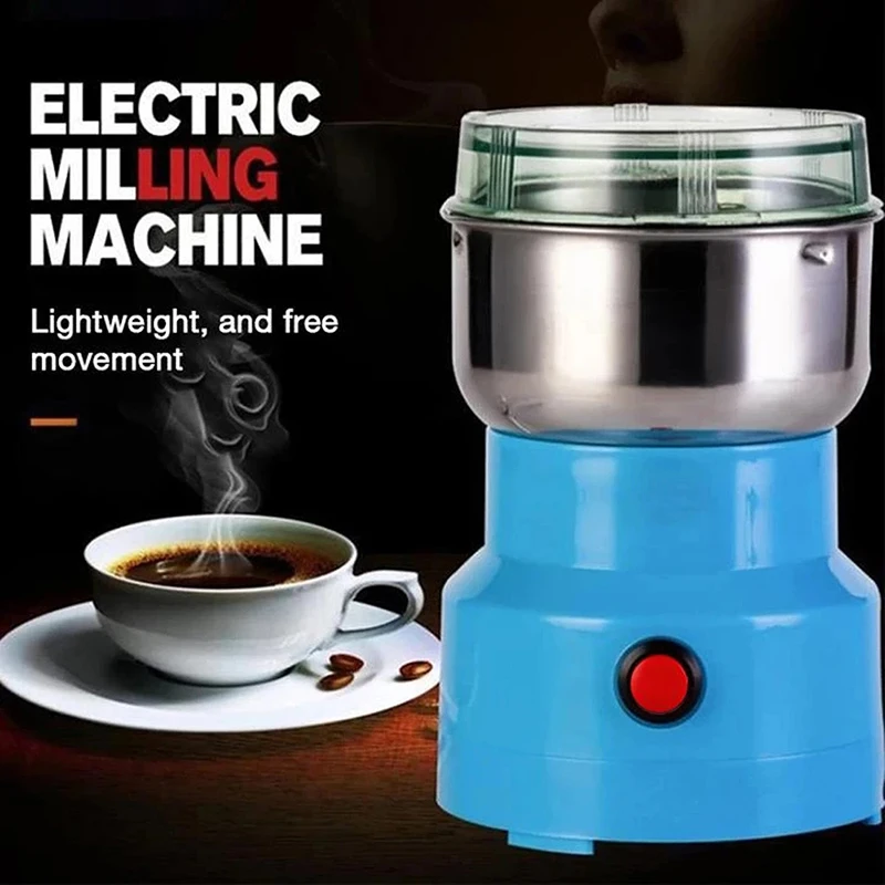 

Mini Electric Grinder Household 300ml Ultrafine Baby Food Pulverizer Coffee Grinder Spice Pepper Grinder Grain Mill 2/4 Blades