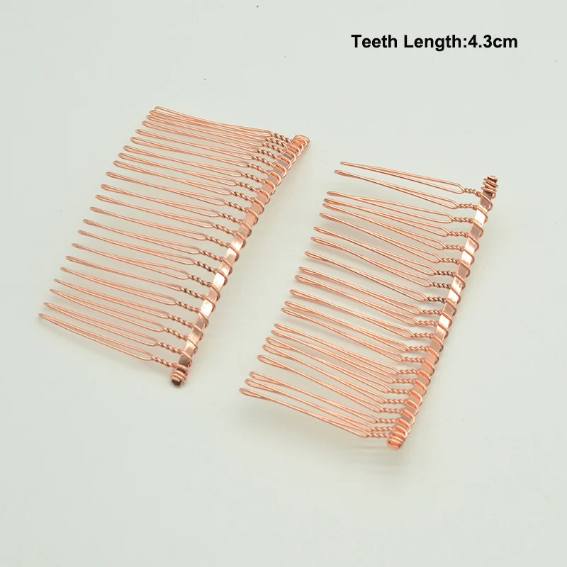 10 шт. металлические зажимы для волос 8 5 см 22 зубца