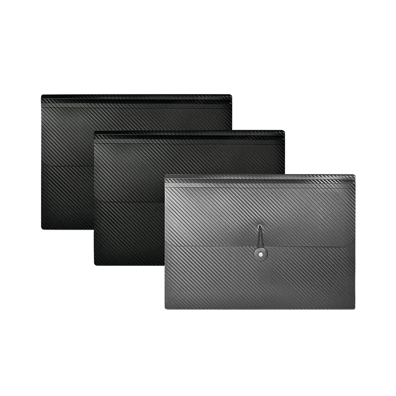 

3 Extension Folders, 13 Pockets And 7 Pockets File Storage Bag, Accordion Folder, A4 Paper Folder, Suitable For Office