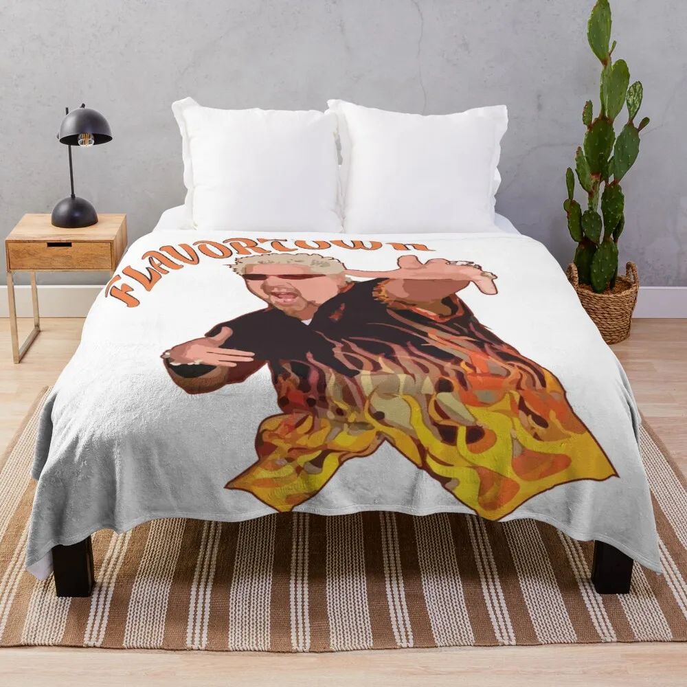 

Guy Fieri Flavortown Throw Blanket Fur Blanket