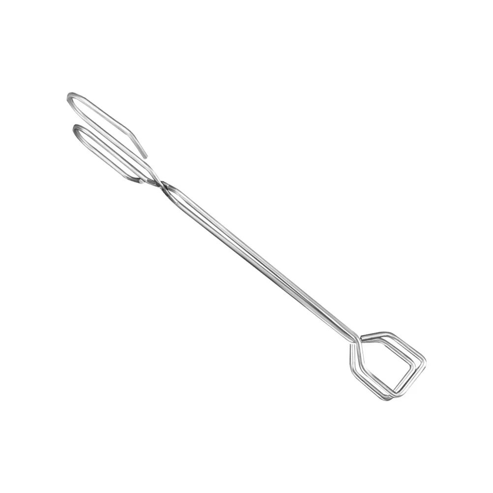 

1Pc Winter Charcoal Clip Barbecue Charcoal Tong Durable BBQ Clamp (Silver)