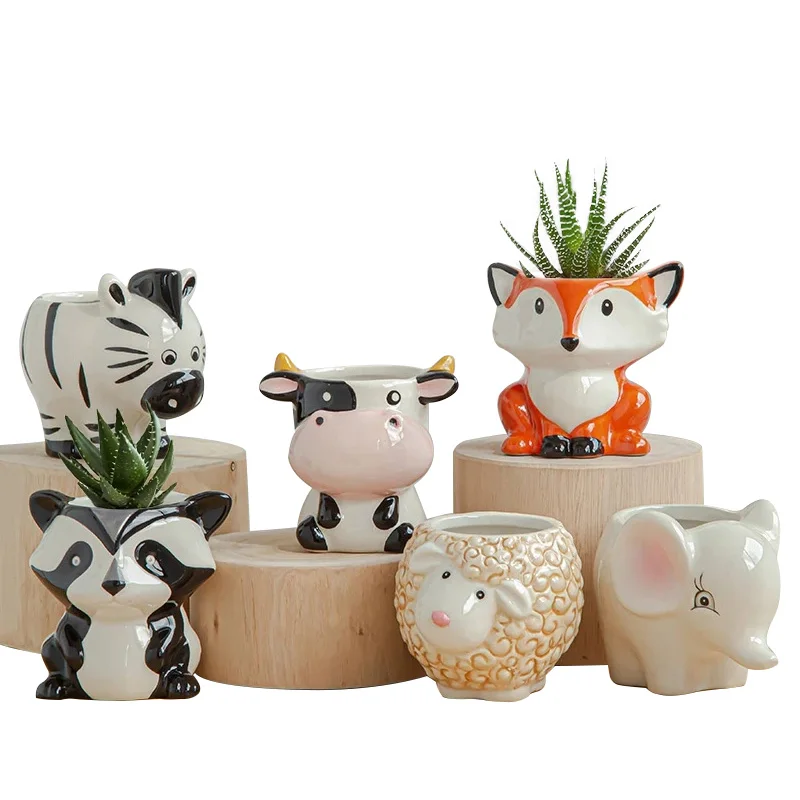 Strongwell мультяшный цветочный горшок простой милый фотоальбом креативный домашний