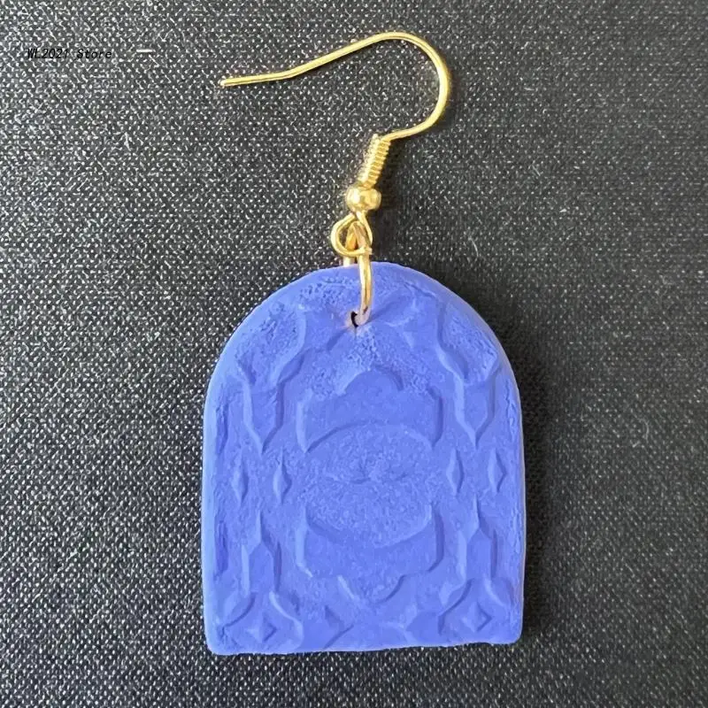 

Керамические текстурные ролики, ролики с ручным рисунком для глиняных сережек, украшение для ювелирных изделий