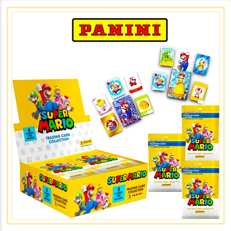 

Panini 2022 Super Mario Tc Bundle Collection Card Limited edition card Board game card Cartoon toys Christmas gift