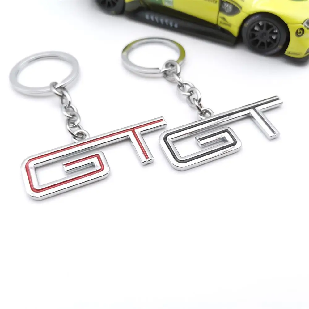 

Car Keychain GT Key Chain Ring Holder for Peugeot 508 3008 5008 Kia Picanto Forte Ceed Stinger Renault Megane Arkana Scenic Clio