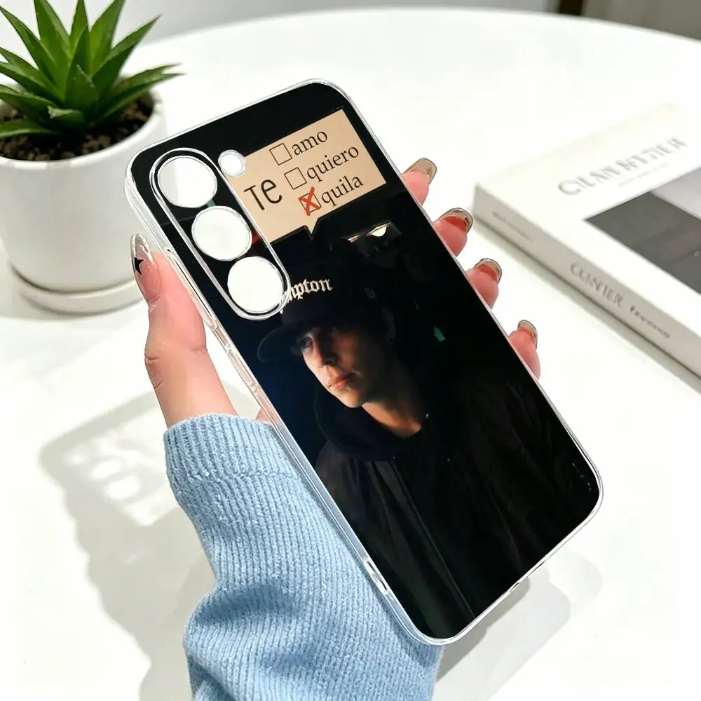 Фото Чехол для телефона El Rubius-OMG, прозрачный силиконовый мягкий чехол для SamsungA10,12,20,21S,30,31,40,50,51,52,70,71 №4
