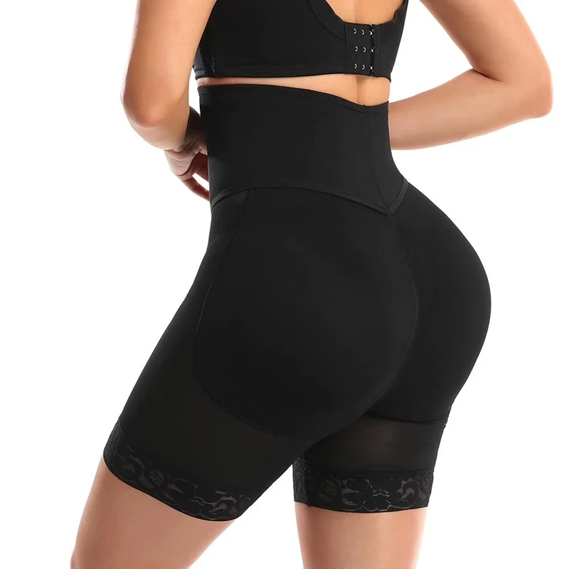 

Утягивающее белье для женщин, Корректирующее белье с очень большими подкладками для ягодиц, Корректирующее белье для живота, двойной утягивающий тренажер талии, утягивающее белье для тела