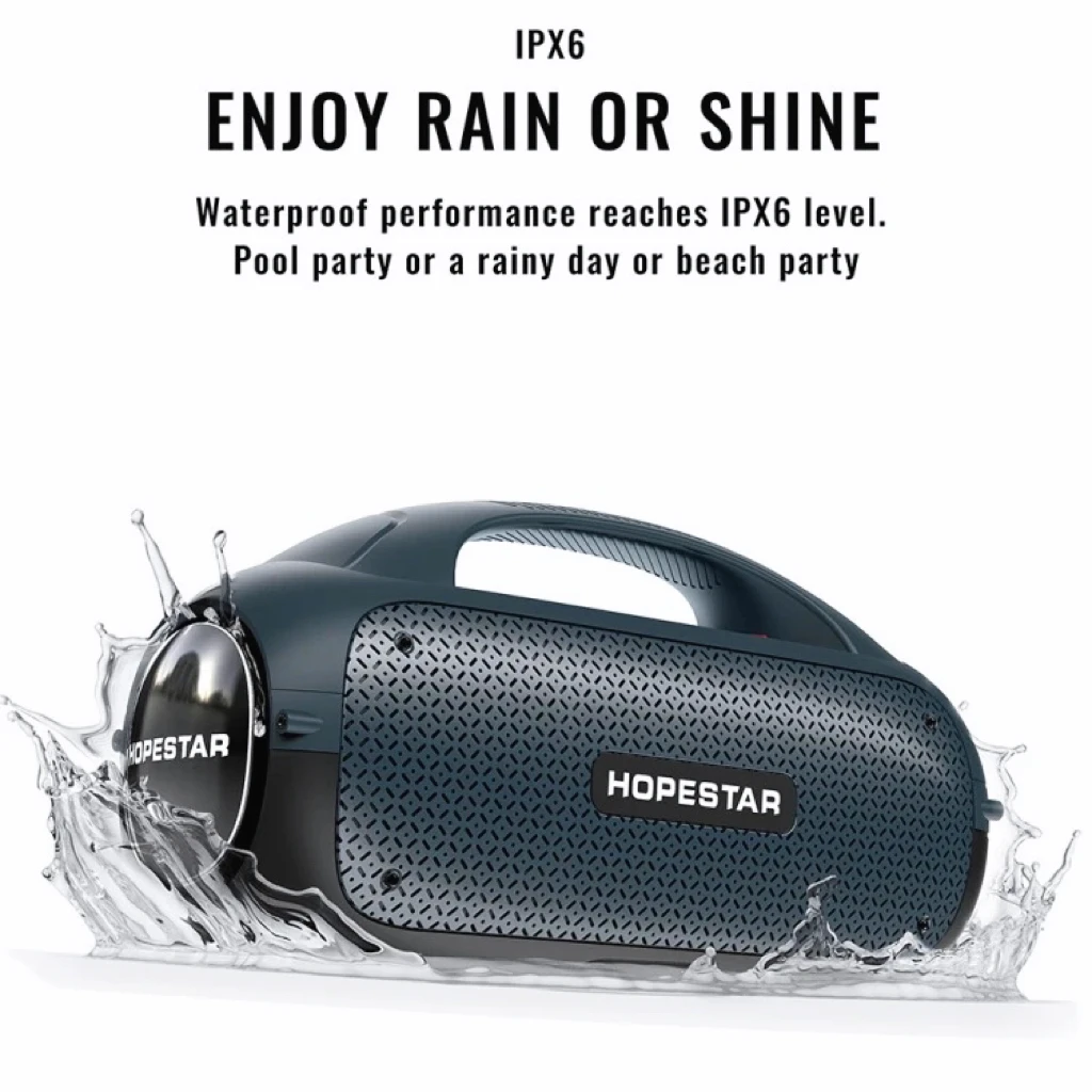 Портативный беспроводной музыкальный центр Hopestar A50 80W Bluetooth