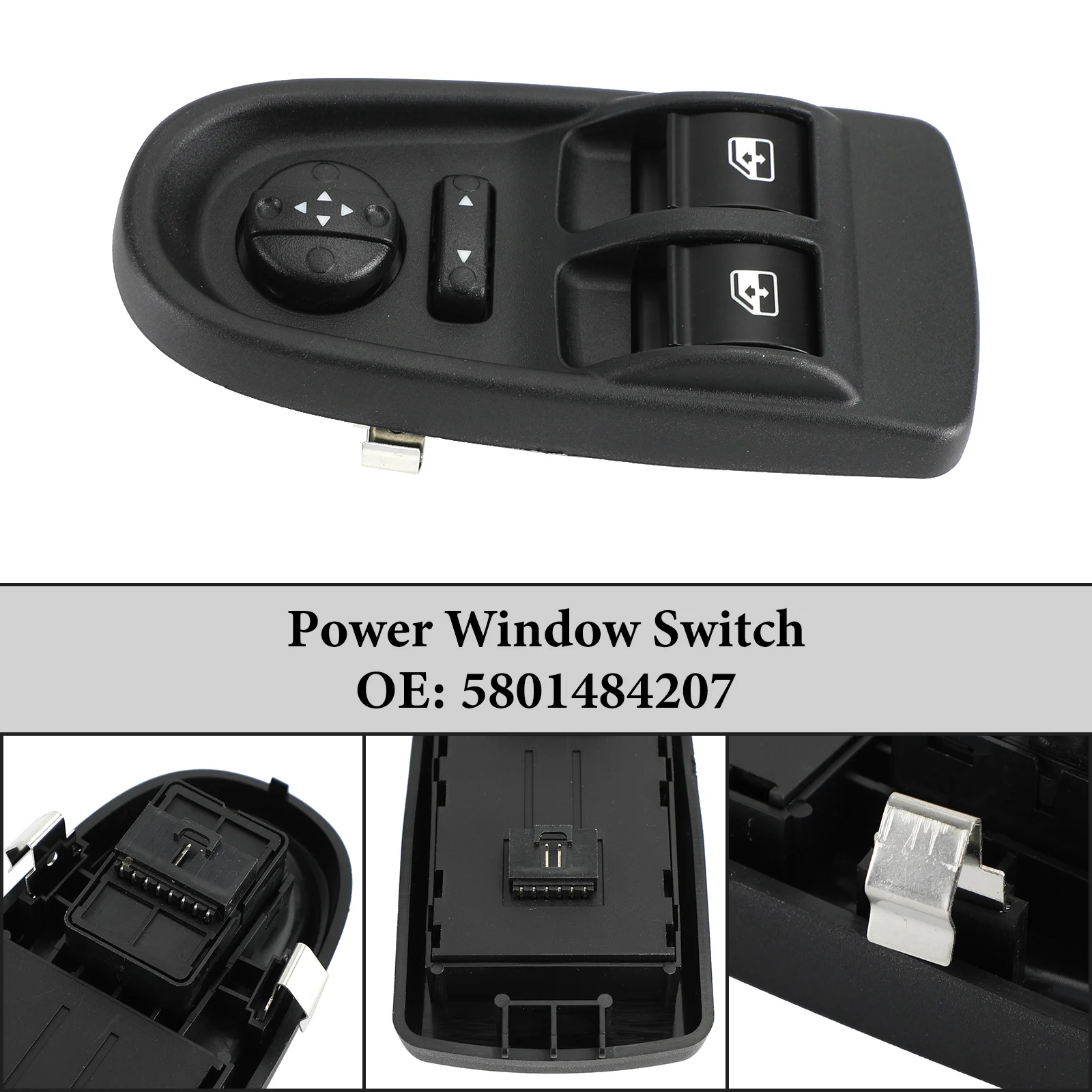 

Topteng Power Window Switch 5801484207 for IVECO DAILY 2011-2014 EWS/VC/003A
