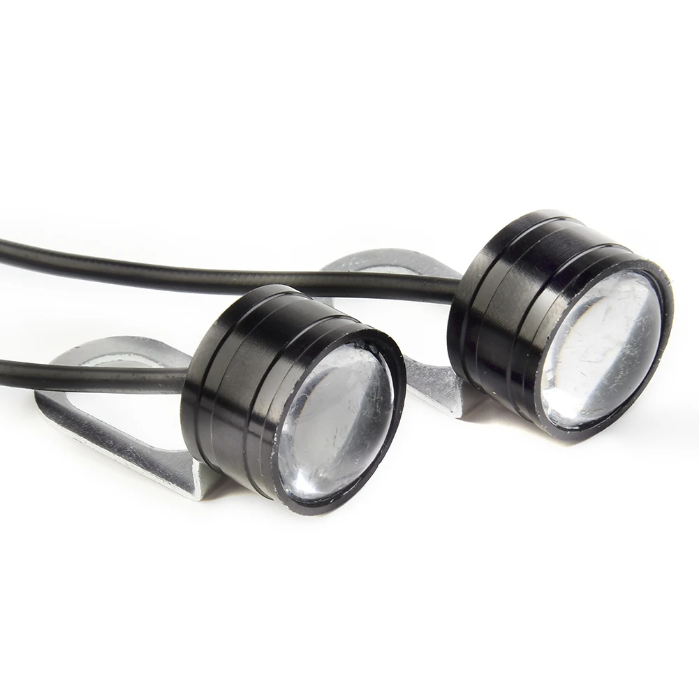 

1 Pair Lens LED Lights Running Light Spotlight Super bright 120 LM/pcs 12V Daytime Durable Environment friendly