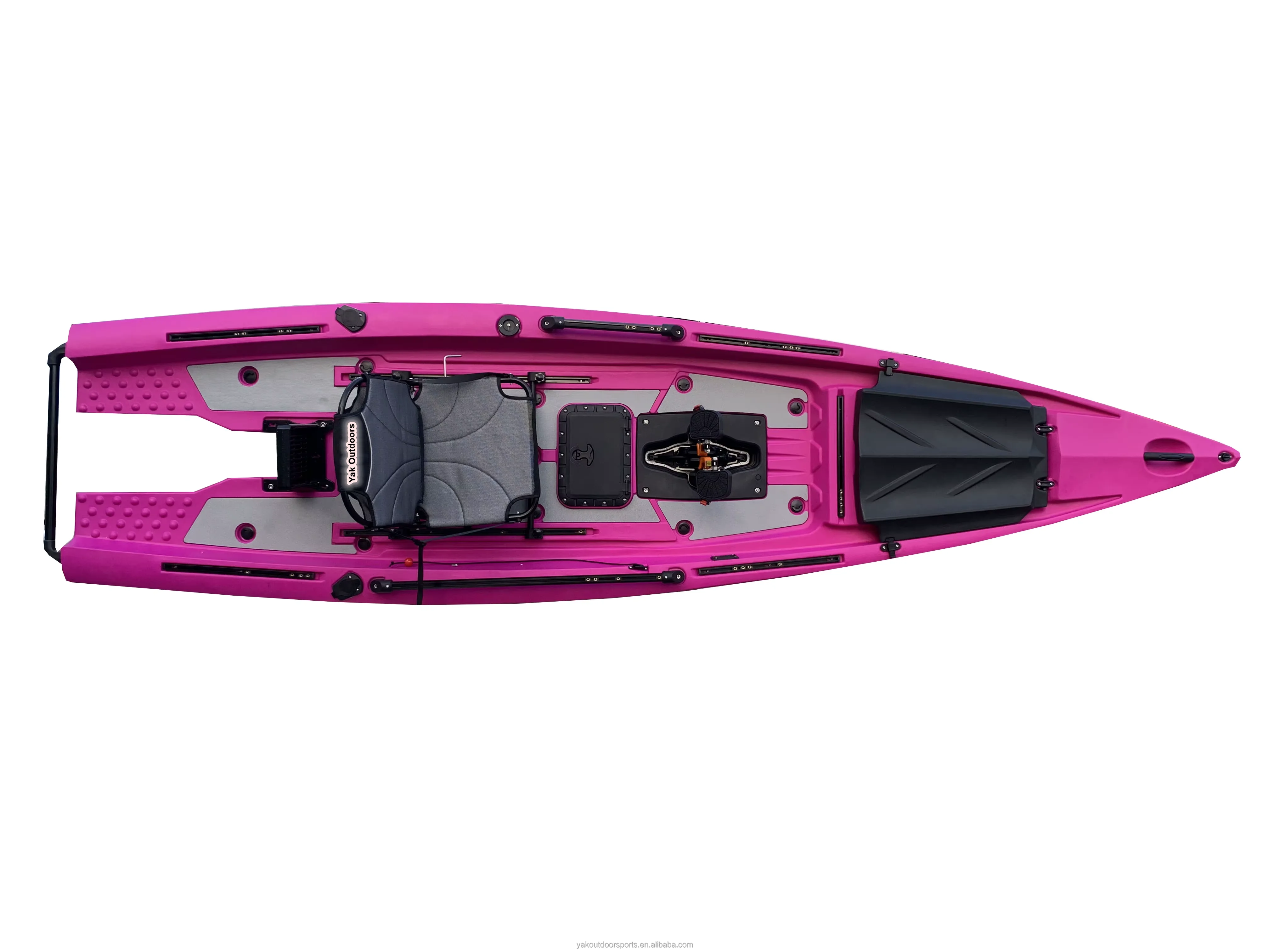 Фото Рыболовный каяк Yak Outdoors 4M на 3 человек с двойным педальным приводом №4