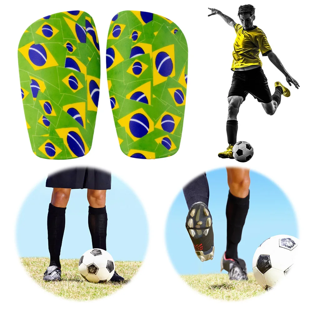 1 пара мини-футбольных щитков для голени, амортизирующие футбольные ...