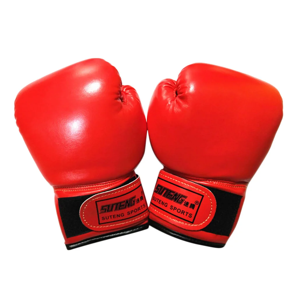 

Kids Boxing Training Training Mitts Junior Punch PU Sponge Filled for Toddler and Youth Red