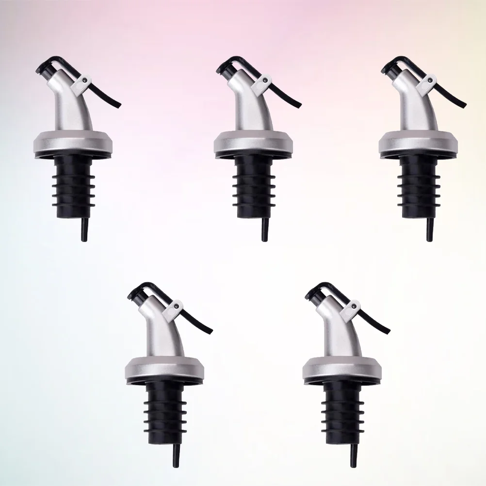 

Bottle Oil Stopper Pourer Spoutdispenser Nozzle Vinegar Pourers Oils Steel Stainless Olive Sauce Spoutssyrup Pouring Dressing