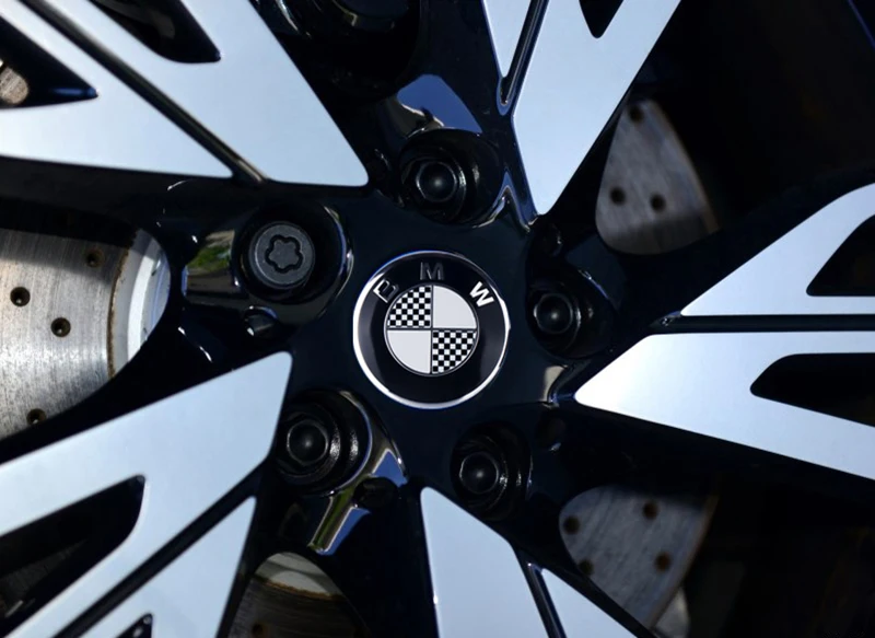 4 sztuki naklejek na felgi samochodowe do BMW Alpina M F26 E60 E90 E91 E92 E93 F01 F30