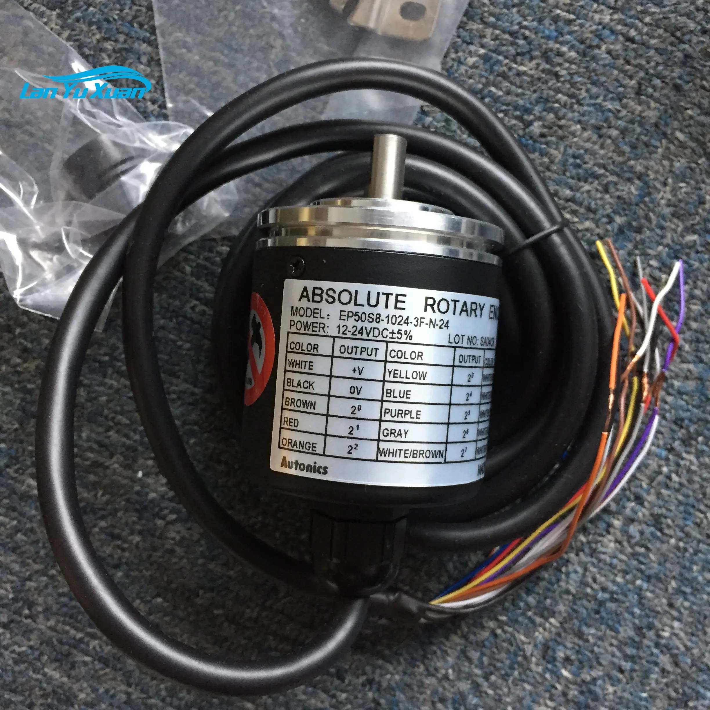 

Rotary encoder EP50S8-1024-3F-N-24