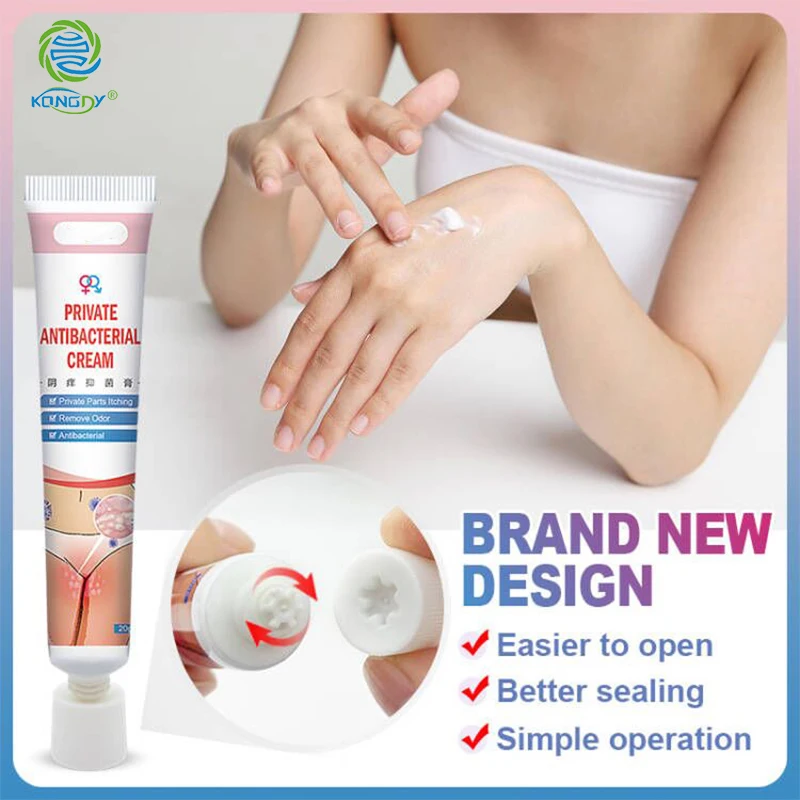 20g Female Vaginitis Cream Woman Private Parts Antipruritic Ointment Eczema Remove Odor Dermatitis Relief Paste |