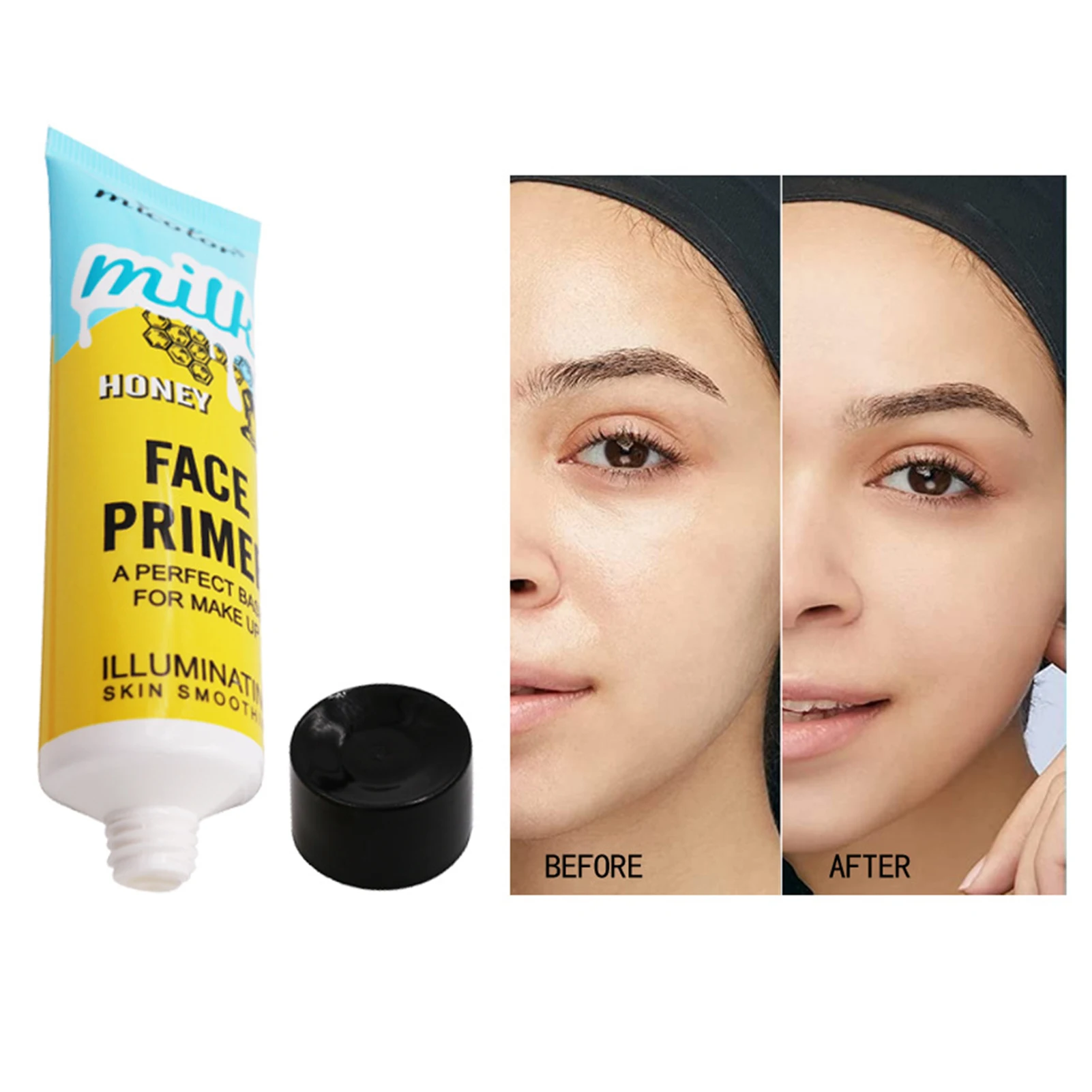 

Увлажняющий праймер для лица, освежающий праймер для пор, легкий стойкий праймер для пор, основа для геля, макияж и быстрое поглощение